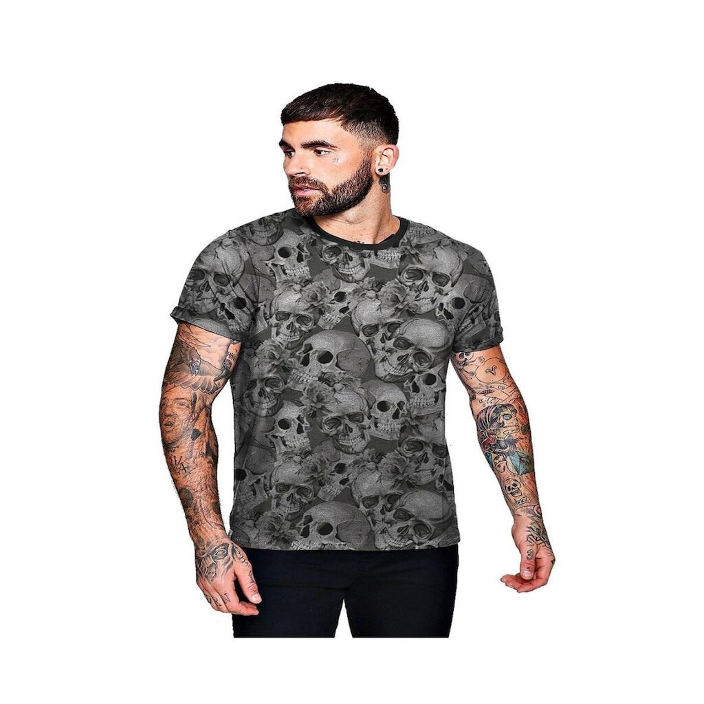 Camiseta Coleção Crânios de Esqueletos