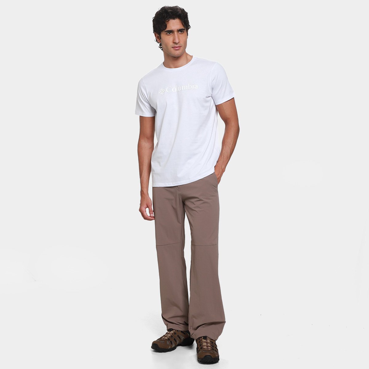 Camiseta Columbia Basic Logo II Branded Shadow Masculina - 3