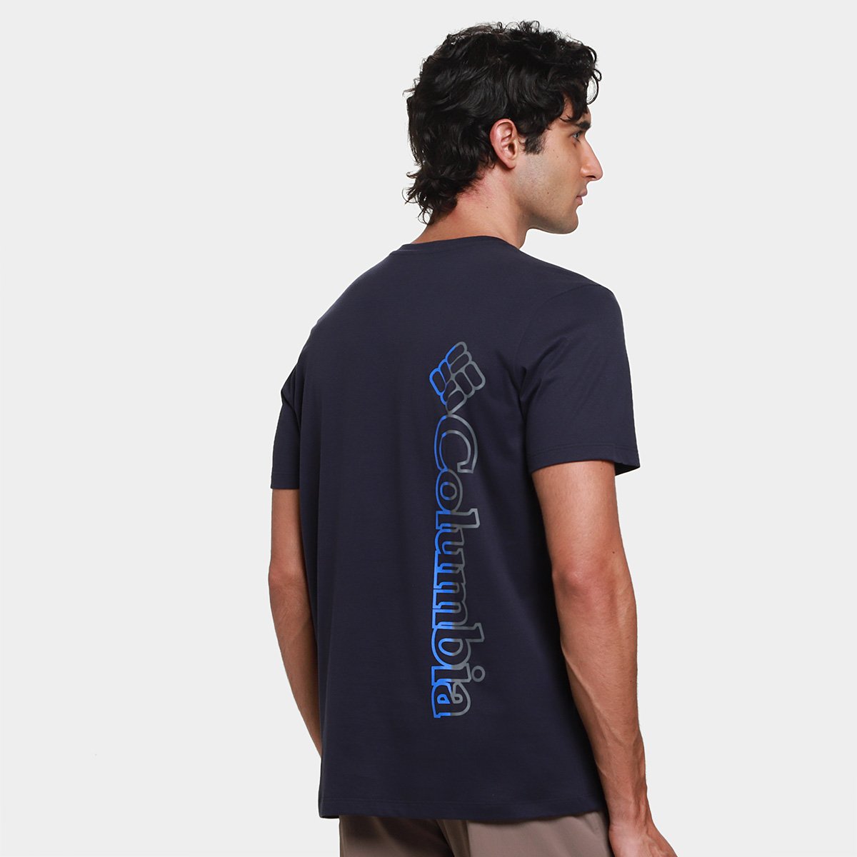 Camiseta Columbia Basic Vertical Masculina - 1
