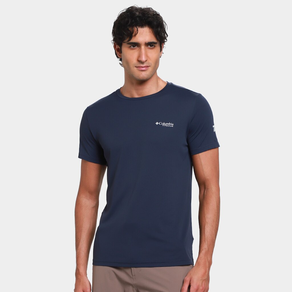 Camiseta Columbia Neblina Titanium Masculina