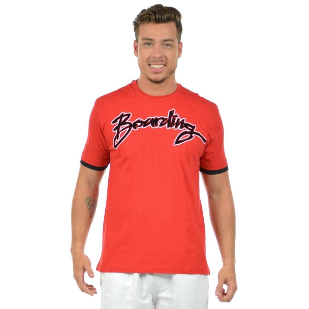 Camiseta com flocos fenomenal Branco P