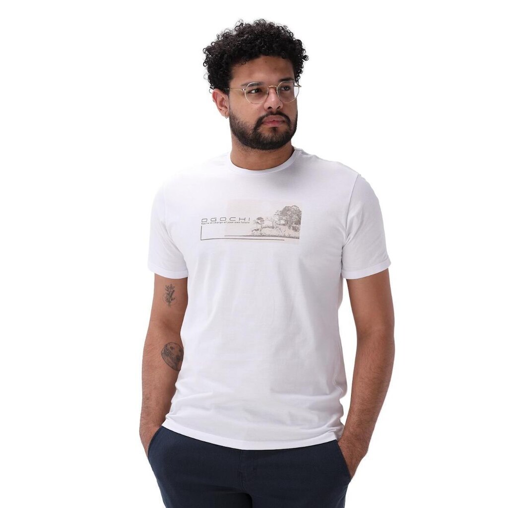 CAMISETA COMFORT OGOCHI MASCULINA REF:006563009