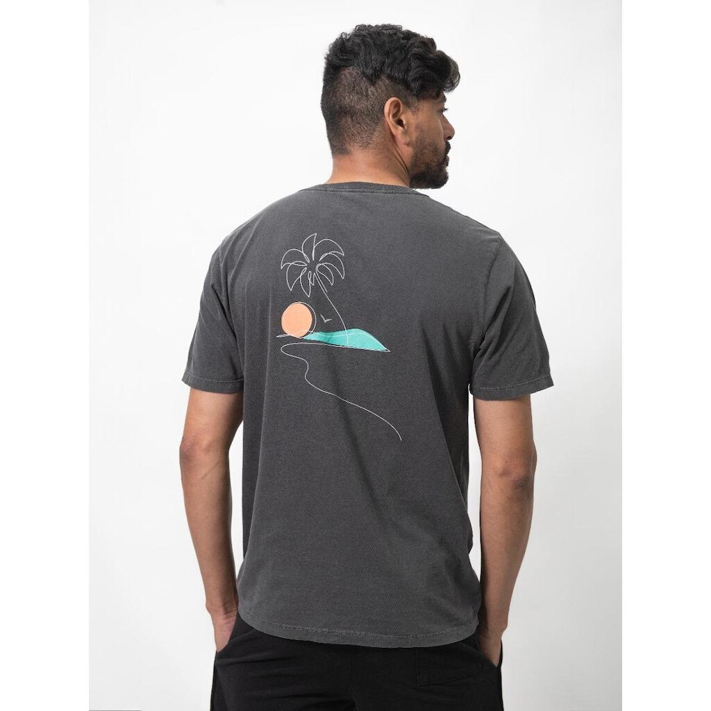 Camiseta Concept Coastline Chumbo