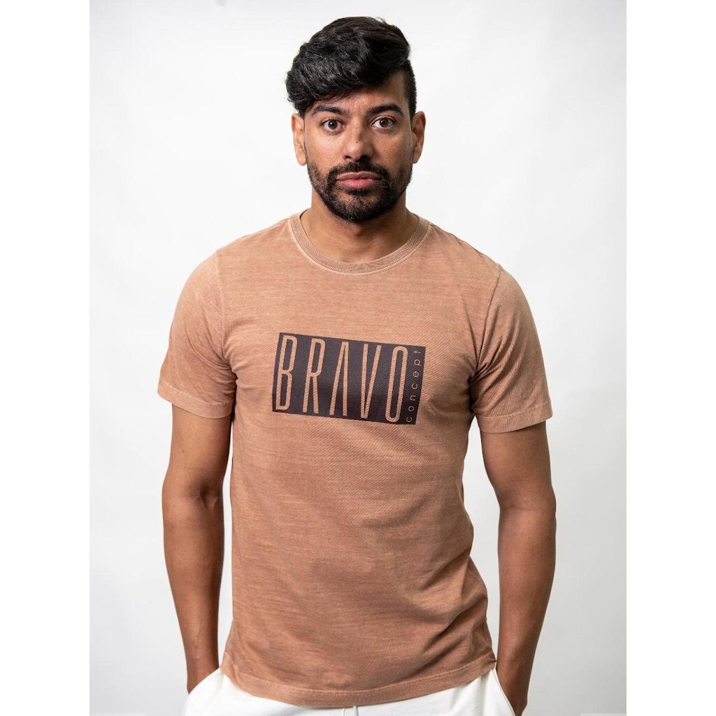 Camiseta Concept Marrom