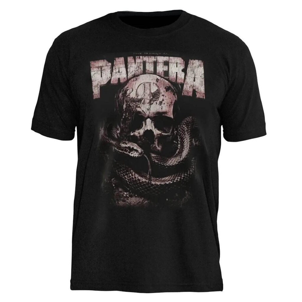 Camiseta Consulado do Rock Pantera em Algodão Manga Curta