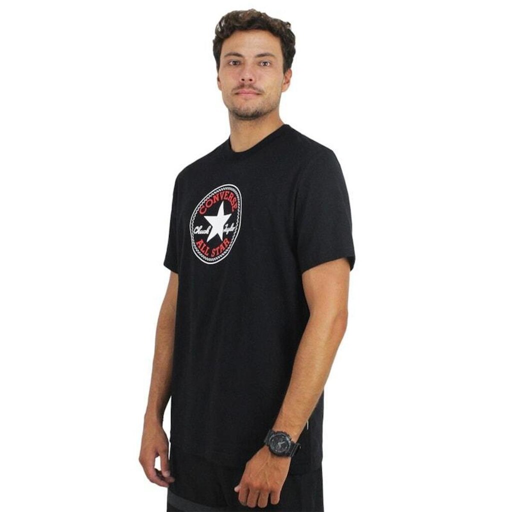 Camiseta Converse Go To All Star Standard Black