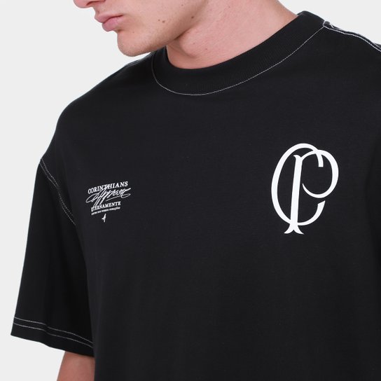 Camiseta Corinthians Approve Huge II Flag Unissex