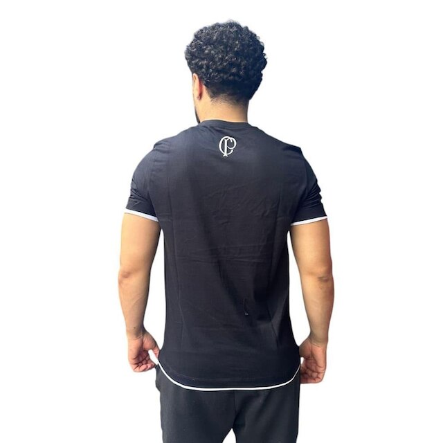 Camiseta Corinthians Logo CP 80548 Preta