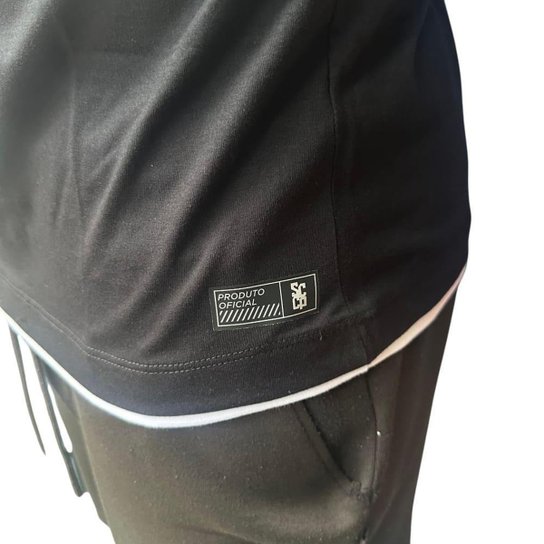 Camiseta Corinthians Logo CP 80548 Preta