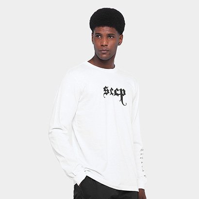 Camiseta Corinthians Manga Longa Masculina - Masculino