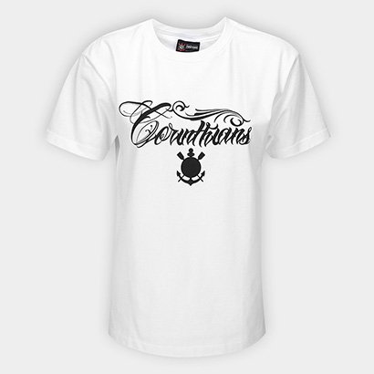 Camiseta Corinthians Oversized Feminina - Feminino
