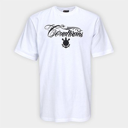 Camiseta Corinthians Oversized Masculina - Masculino