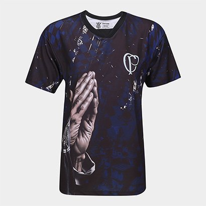 Camiseta Corinthians Quebrada Feminina - Feminino