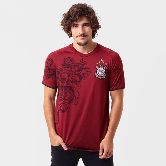 Camiseta Corinthians Réplica 2011 Grena Masculina - Vinho é ruim? Camiseta Corinthians Réplica 2011 Grena Masculina - Vinho é boa?