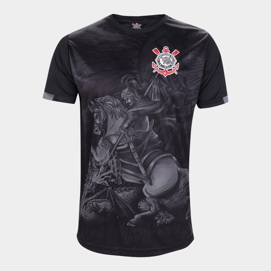 Camiseta Corinthians Saint Masculina - Preto+Chumbo é ruim? Camiseta Corinthians Saint Masculina - Preto+Chumbo é boa?
