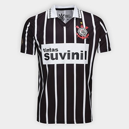 Camiseta Corinthians Suvinil Masculina - Masculino