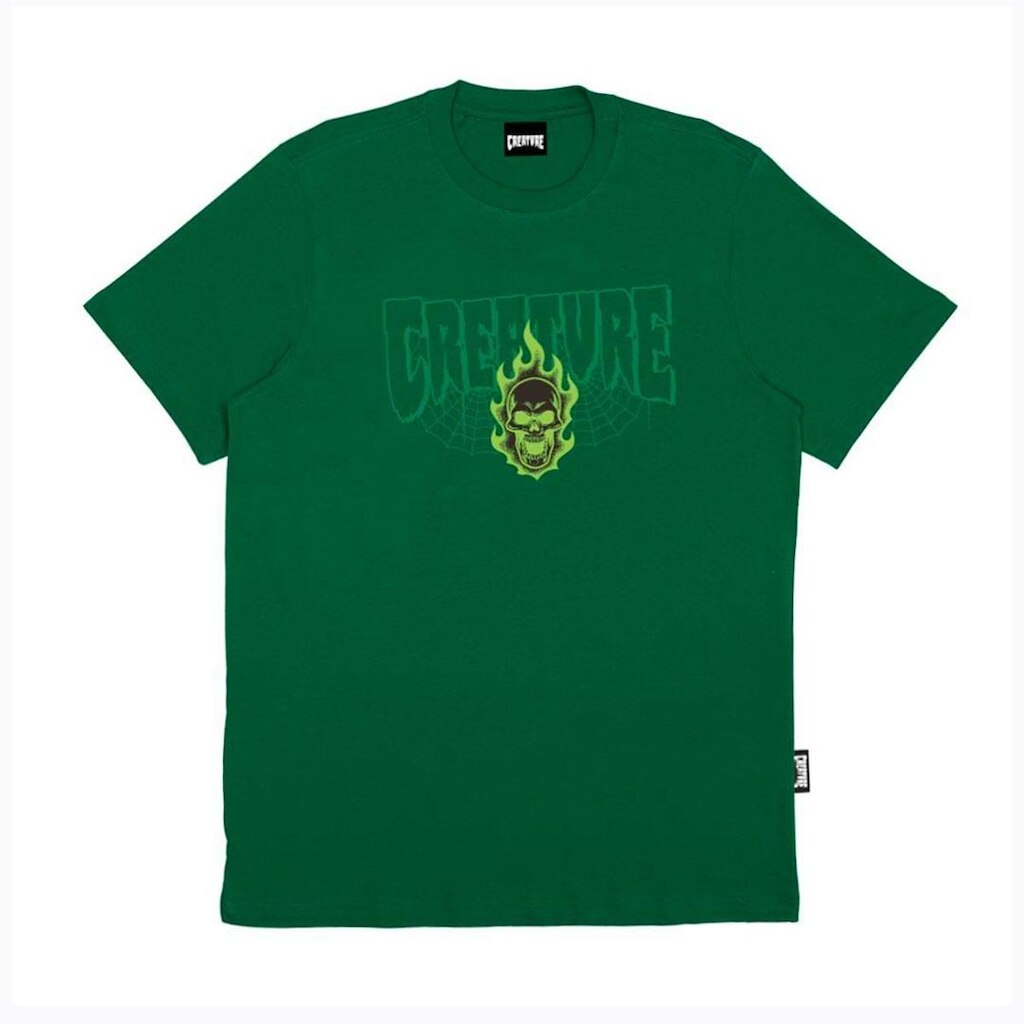 Camiseta Creature Bonehead 2 Relic - Verde Bandeira