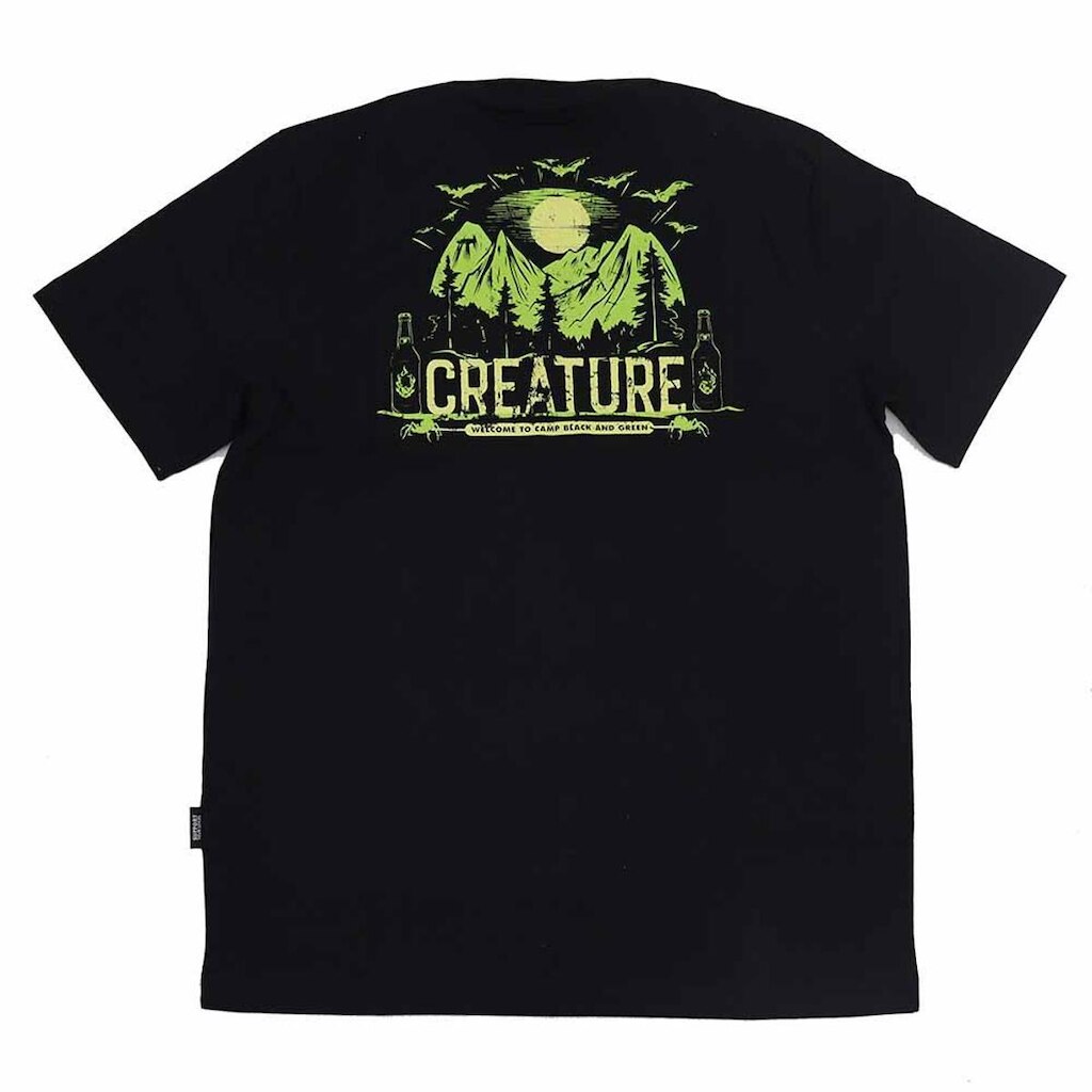 Camiseta Creature Camper - Preto