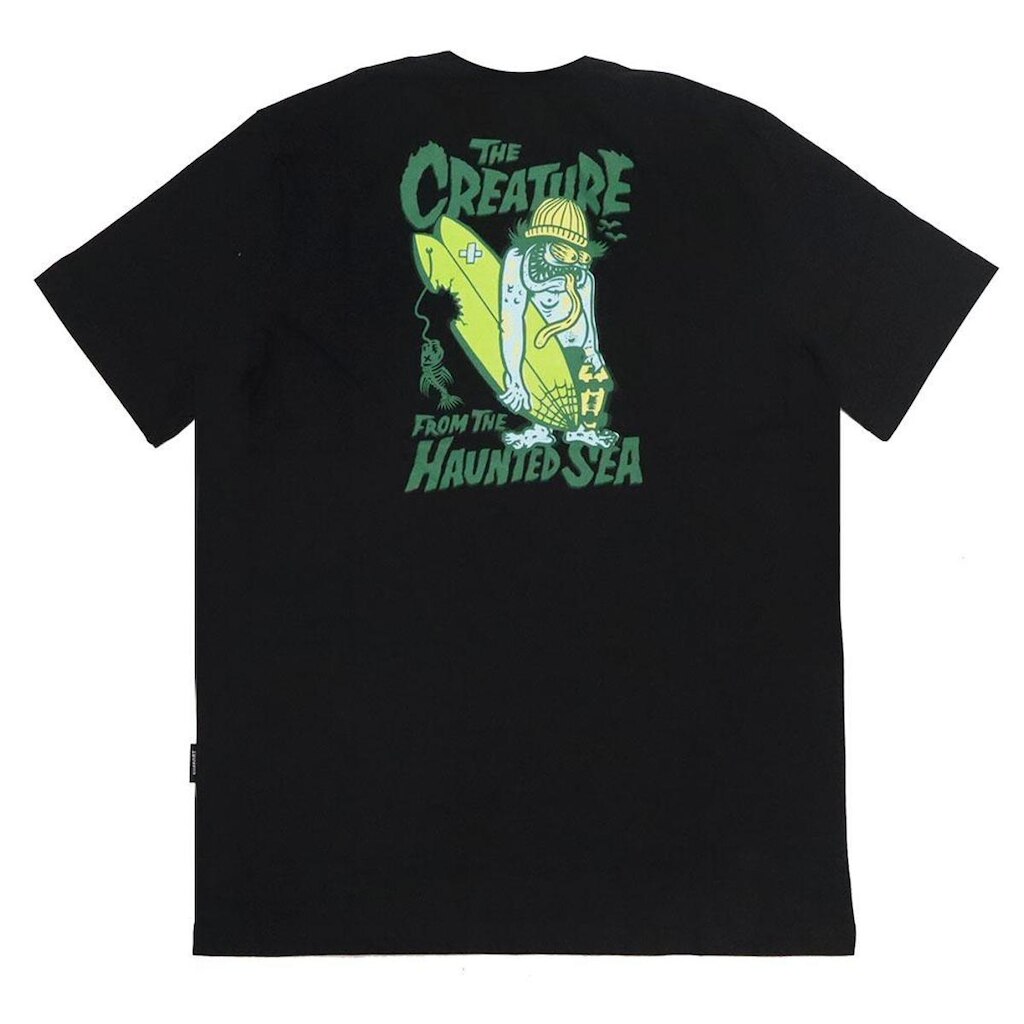 Camiseta Creature Haunted Sea - Preto