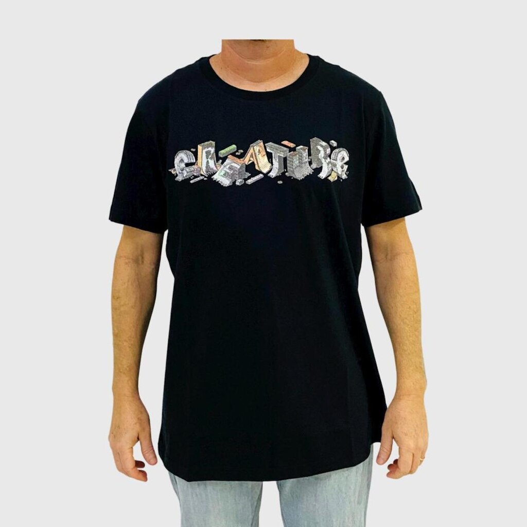 Camiseta Creature Slab Diy Masculina
