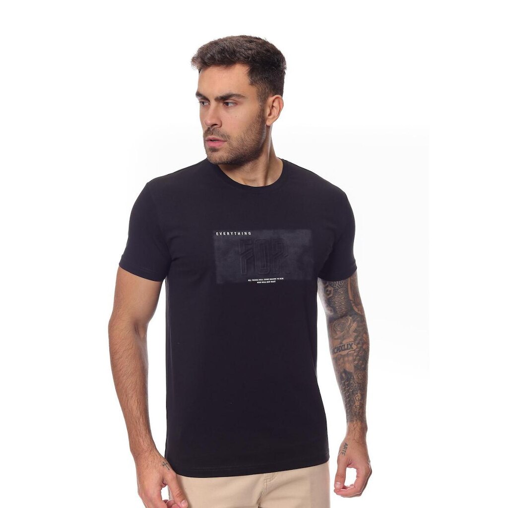 Camiseta Crocker Algodão Premium Manga Curta Masculina