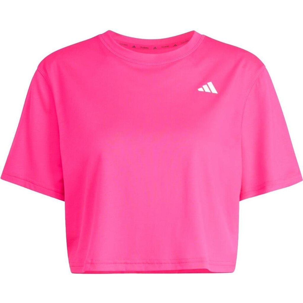 Camiseta Cropped Adidas Boxy Essentials Feminino