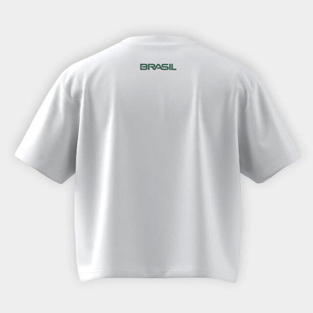 Camiseta Cropped Adidas Cob Feminina