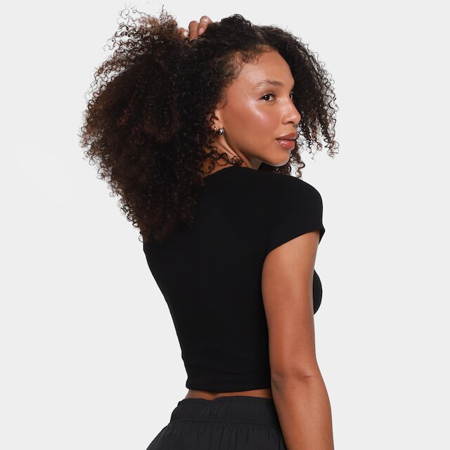 Camiseta Cropped Approve X NFL Basic Feminina