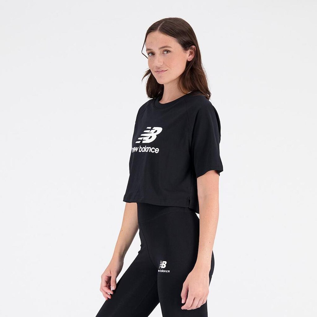Camiseta Cropped Essentials Feminina