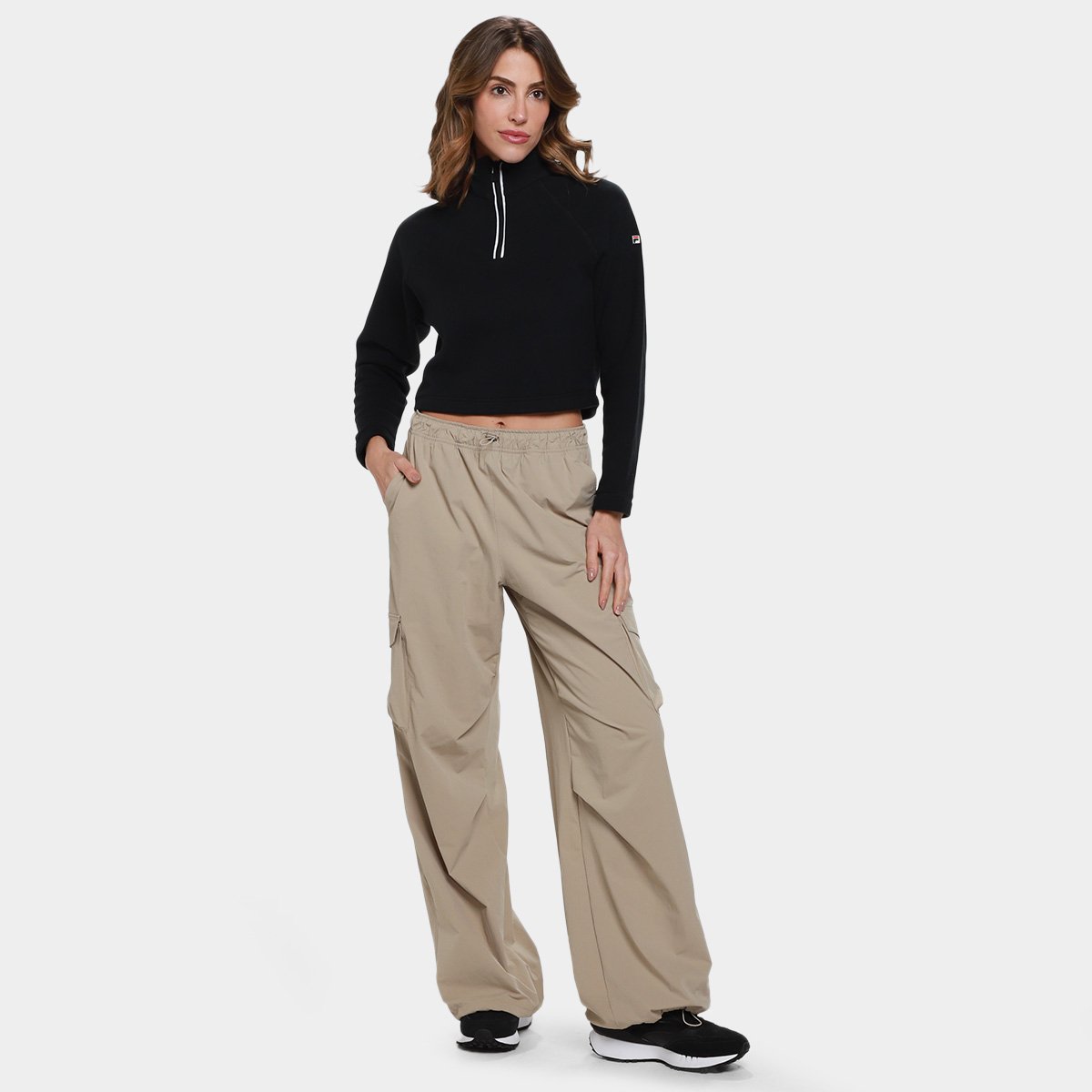 Camiseta Cropped Fila F-Box Feminina - 4