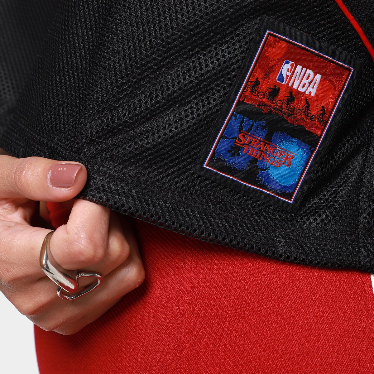 Camiseta Cropped NBA Mitchell & Ness Feminina - 3