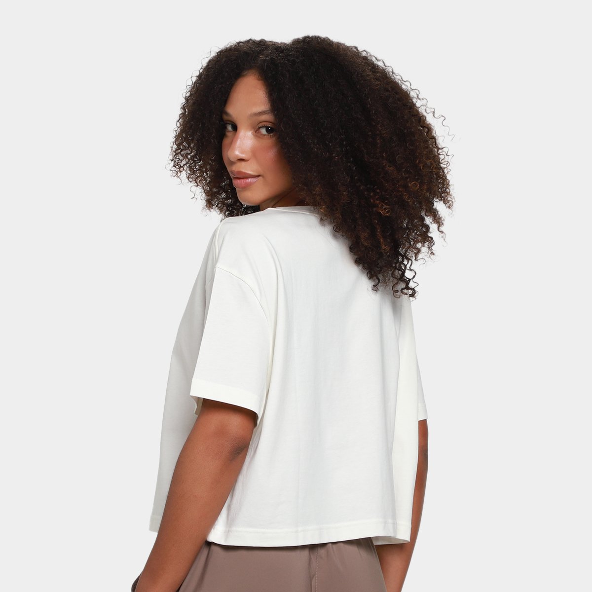 Camiseta Cropped Nike Sportswear Feminina - 1