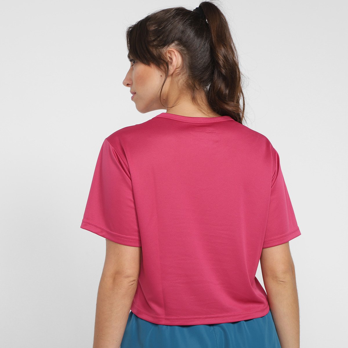 Camiseta Cropped Olympikus Splash Feminina - 1