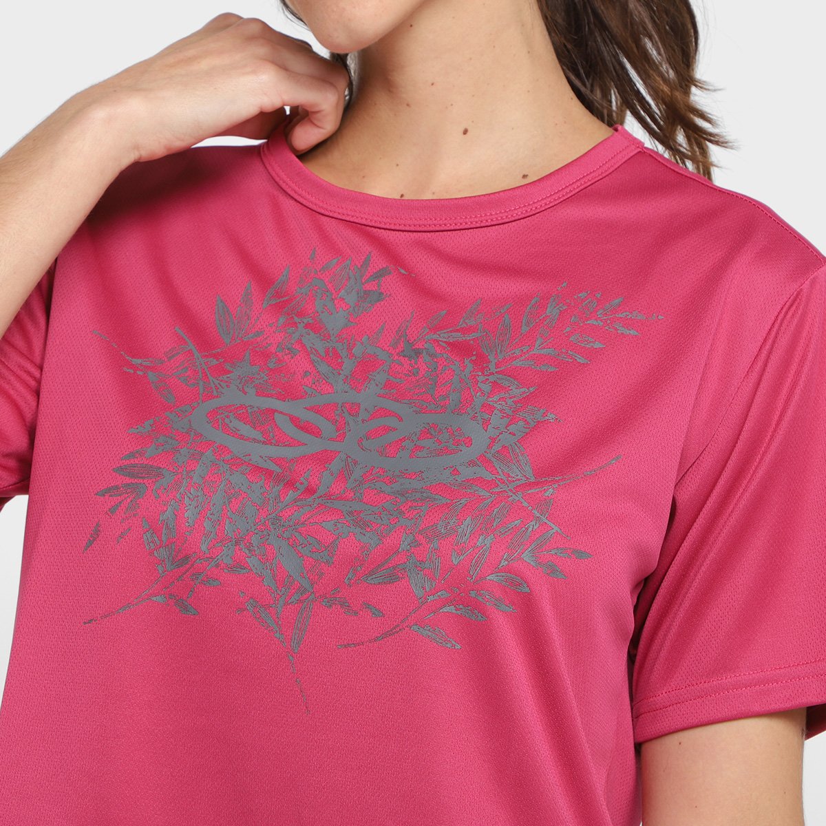 Camiseta Cropped Olympikus Splash Feminina - 2