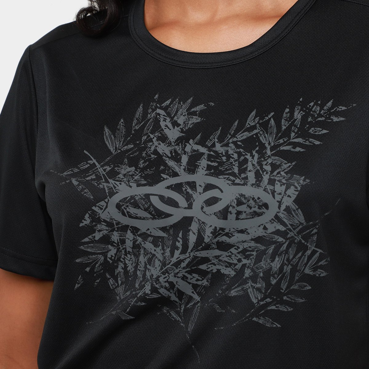 Camiseta Cropped Olympikus Splash Feminina - 2
