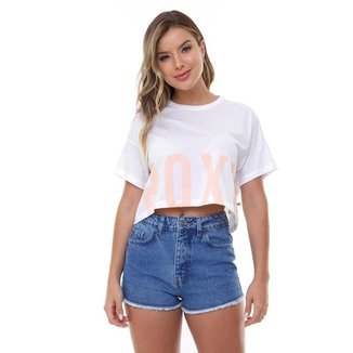 CAMISETA CROPPED ROXY FEMININA PERFECT