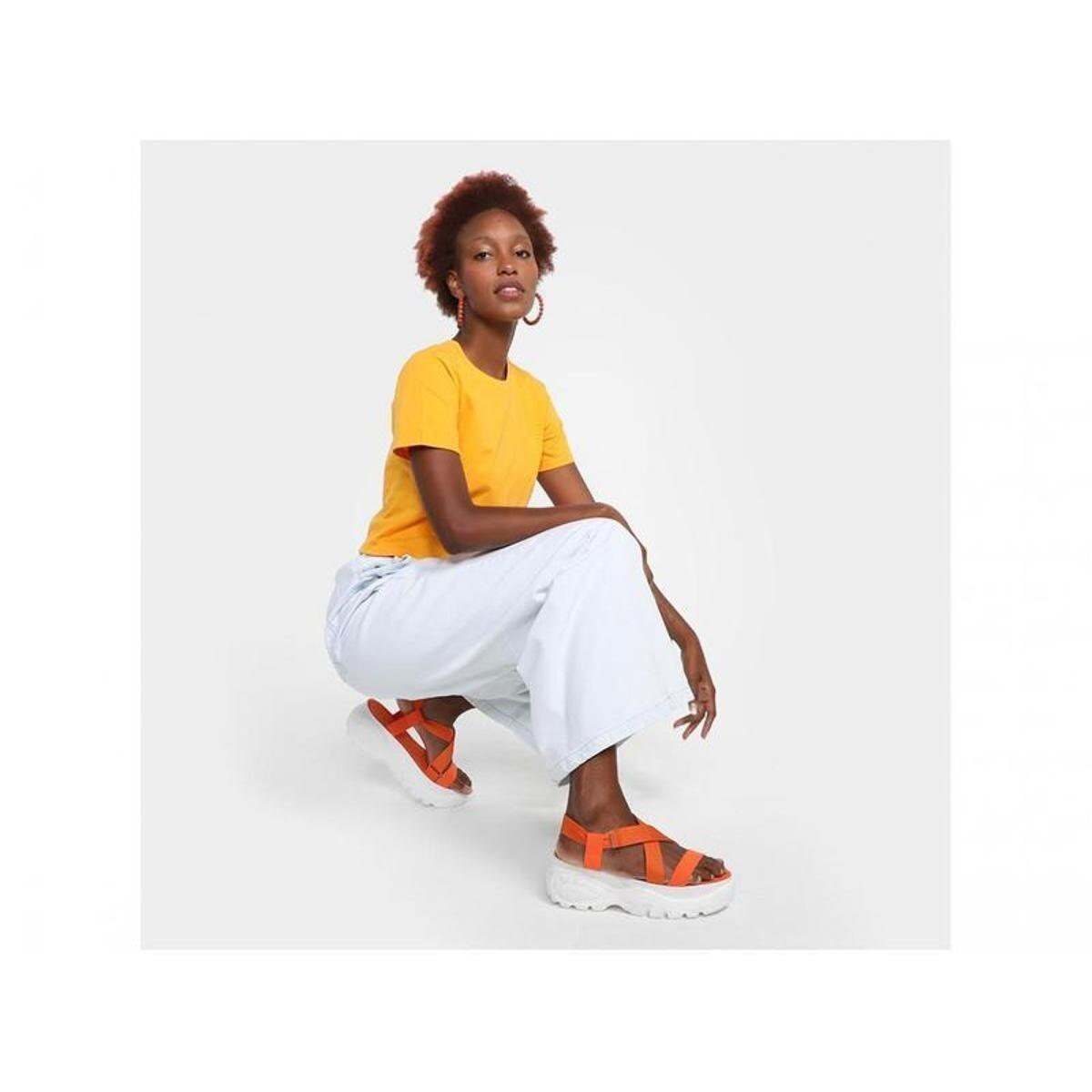 Menor preço em Camiseta Cropped Vista   Meia Malha Básica
