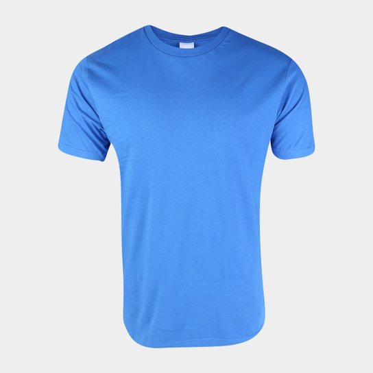 Camiseta Cruzeiro Blanks Masculina - Azul Menor preço em Camiseta Cruzeiro Blanks Masculina - Azul