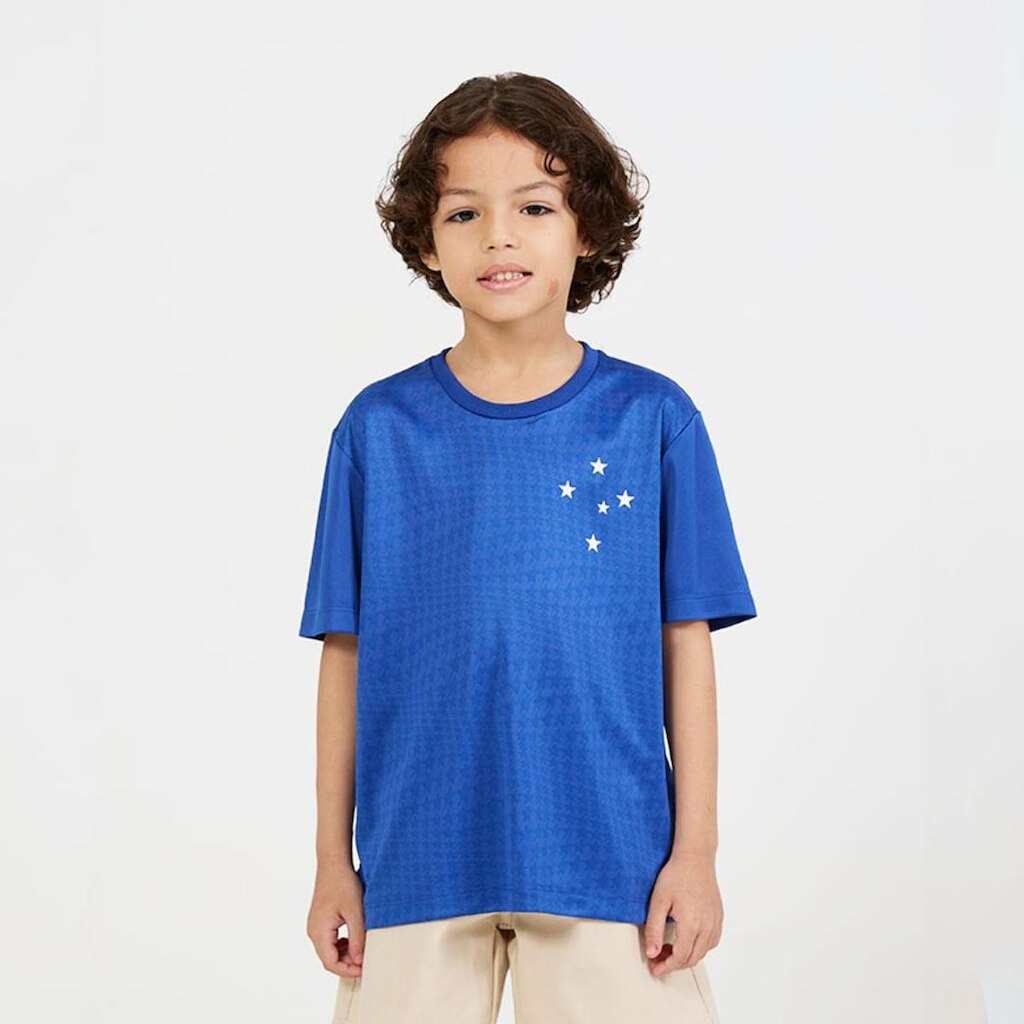 CAMISETA CRUZEIRO CELESTIAL INFANTIL AZUL/08