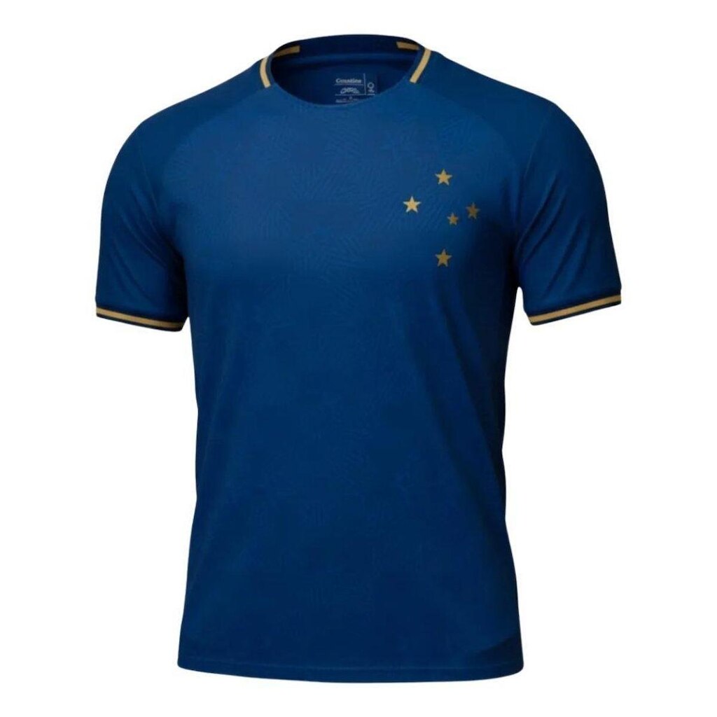 Camiseta Cruzeiro Raglan Masculina