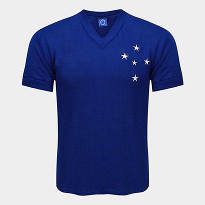 Camiseta Cruzeiro Retrô Libertadores 1976 - Masculino