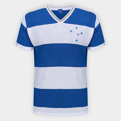 Camiseta Cruzeiro Retrô Masculina - Masculino