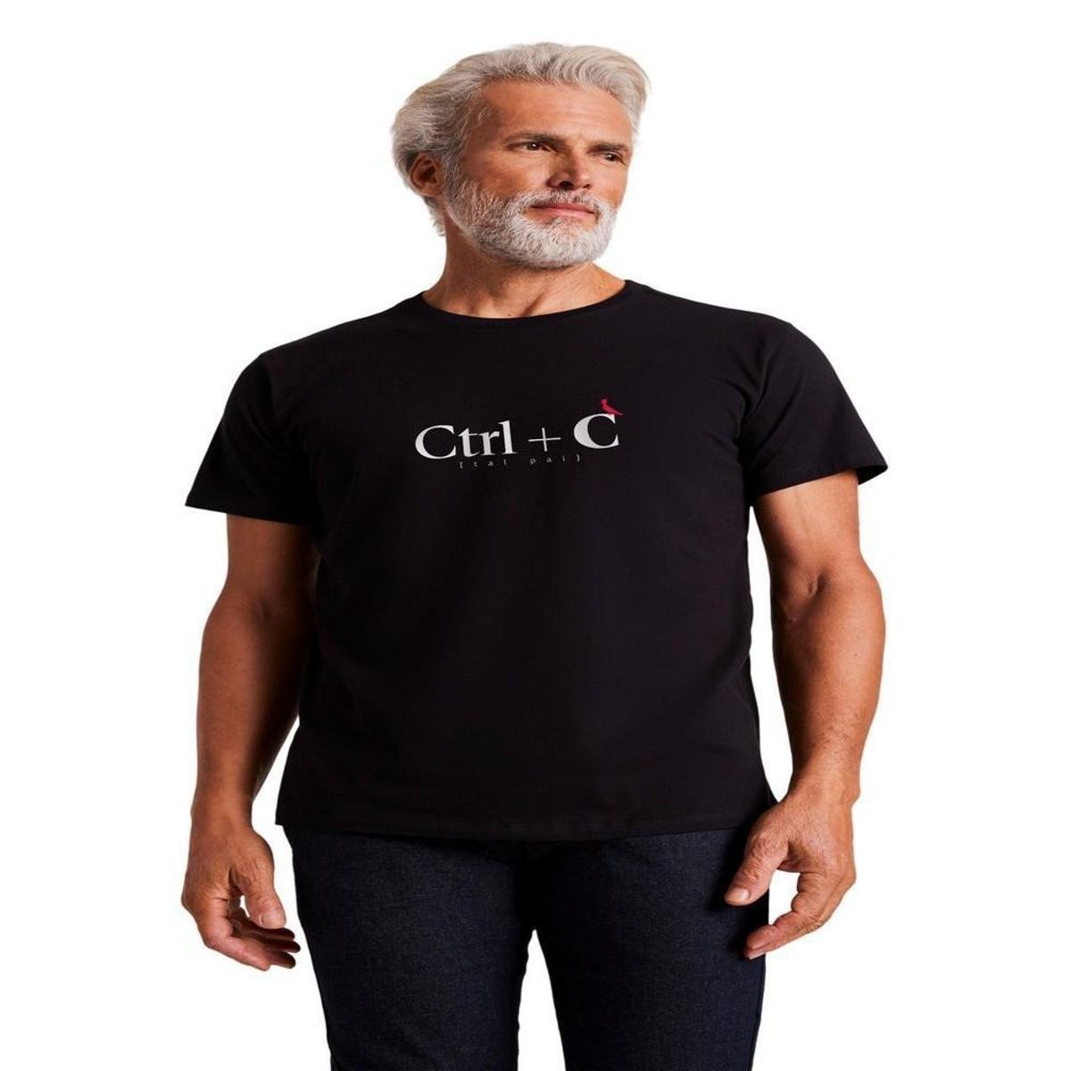 Camiseta Ctrl C Reserva Preto Netshoes