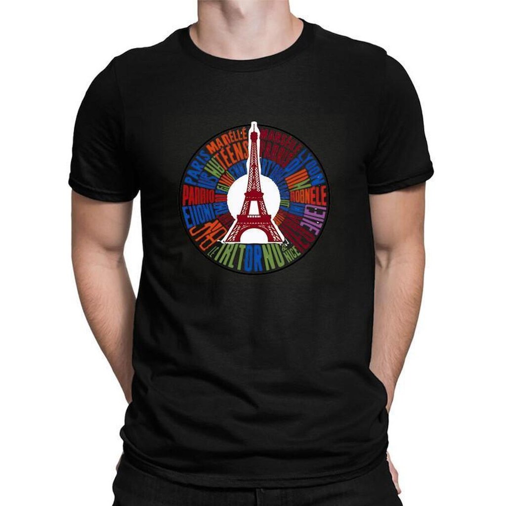 Camiseta Cwb Algodão Premium Paris Masculina