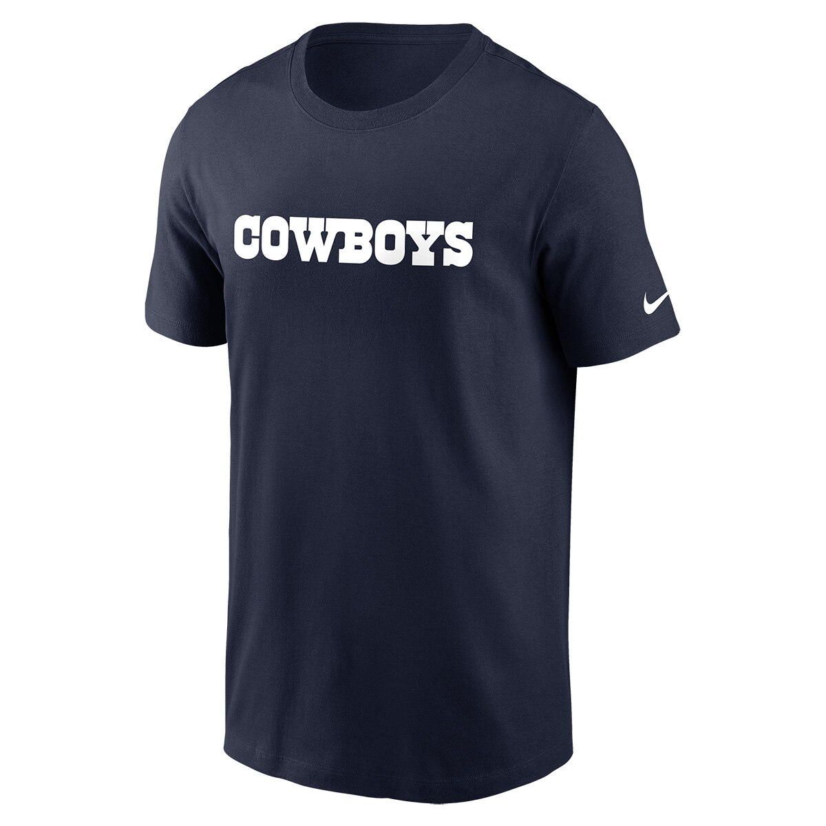 Camiseta Dallas Cowboys Nike Wordmark Masculina - Marinho | Netshoes