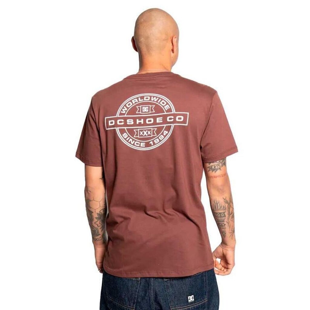 Camiseta DC Shoes Around Here Bordo