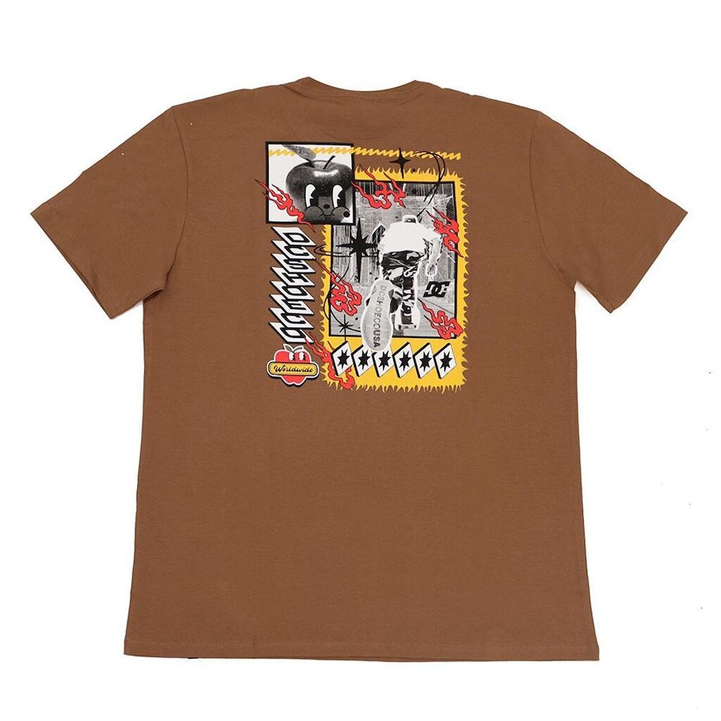 Camiseta DC Shoes Brooklyn HSS - Marrom