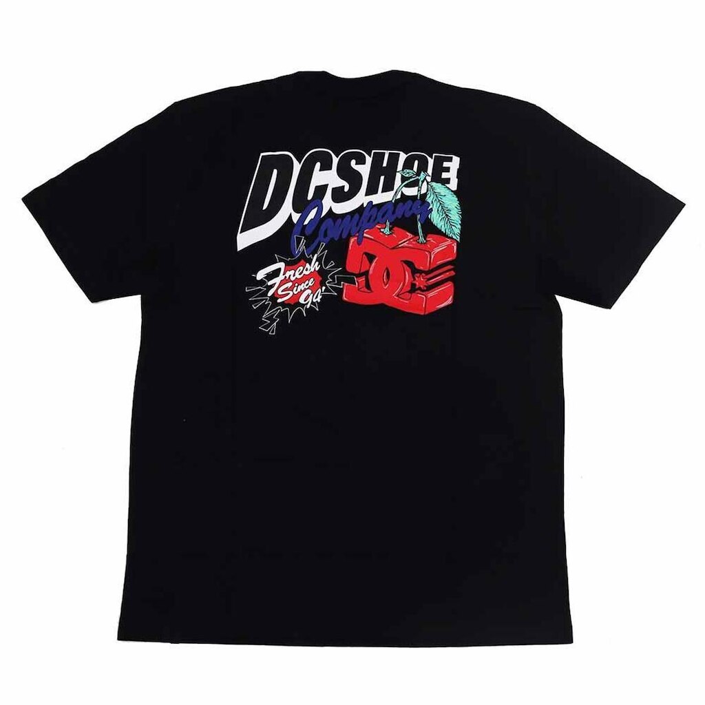 Camiseta DC Shoes Cherry Pop - Preto