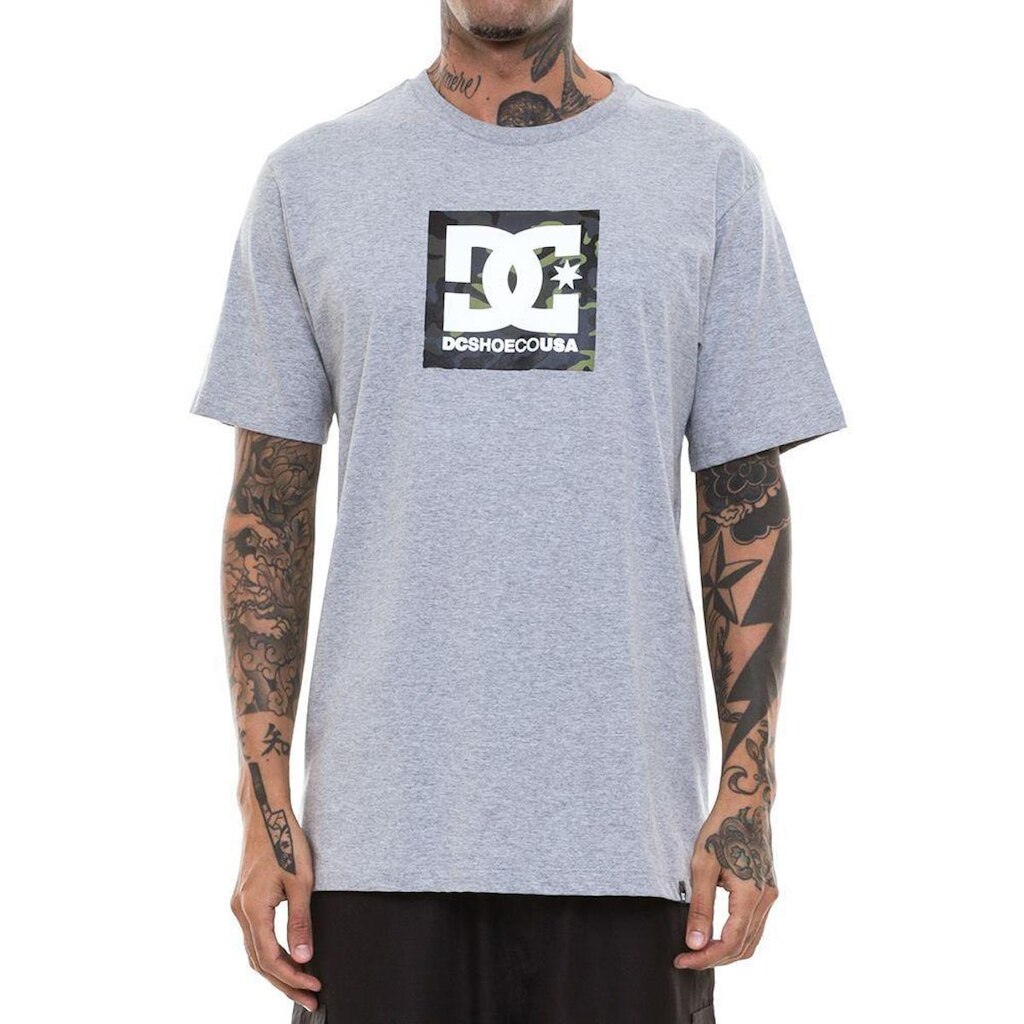 Camiseta DC Shoes DC Square Fill Camo Masculina