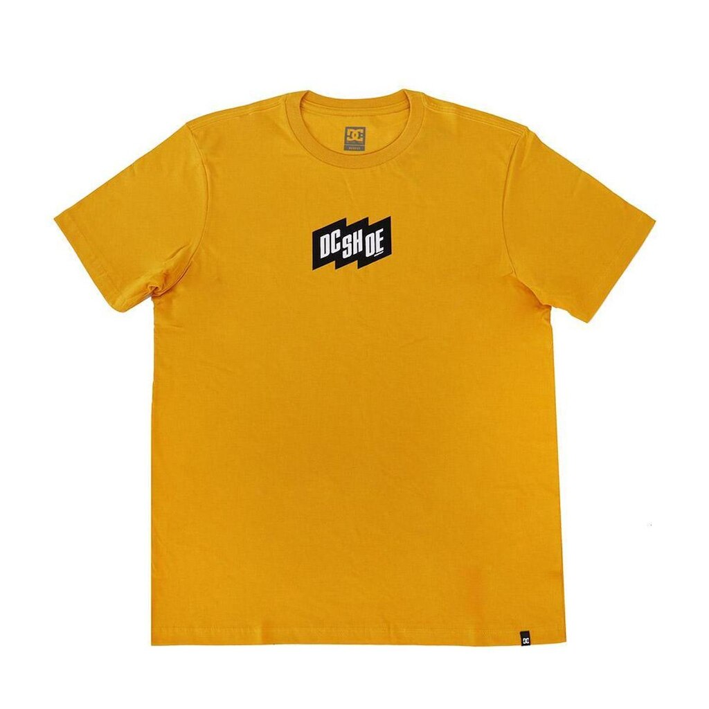 Camiseta DC Shoes Flag - Amarelo